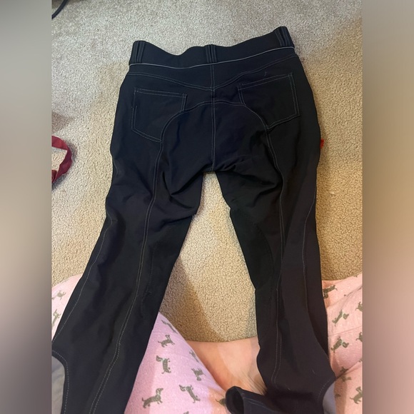 Navy blue elation platinum equestrian breeches - Picture 3 of 5